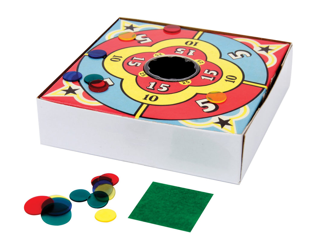 Schylling Tiddledy Winks - Classic Game for The Whole Family - Includes Game Board Cup and Winks - Ages 3 and Up