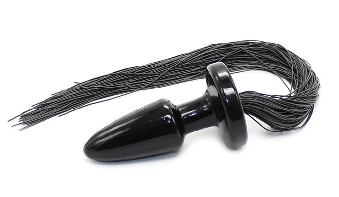Women's Anal Plug with Tail - Adult Pleasure Toy