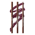 KISS New York Professional Lip Liner Long-Lasting Luxury Intense Lipliner Creamy Retractable Easy to Use Richly Pigmented Lip Liner Pencil 3 PCS (Dark Plum Purple)