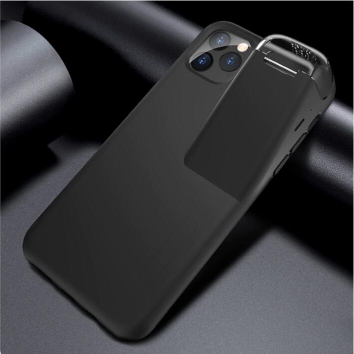 Phone Case with TWS Wireless Earbuds Charging Dock