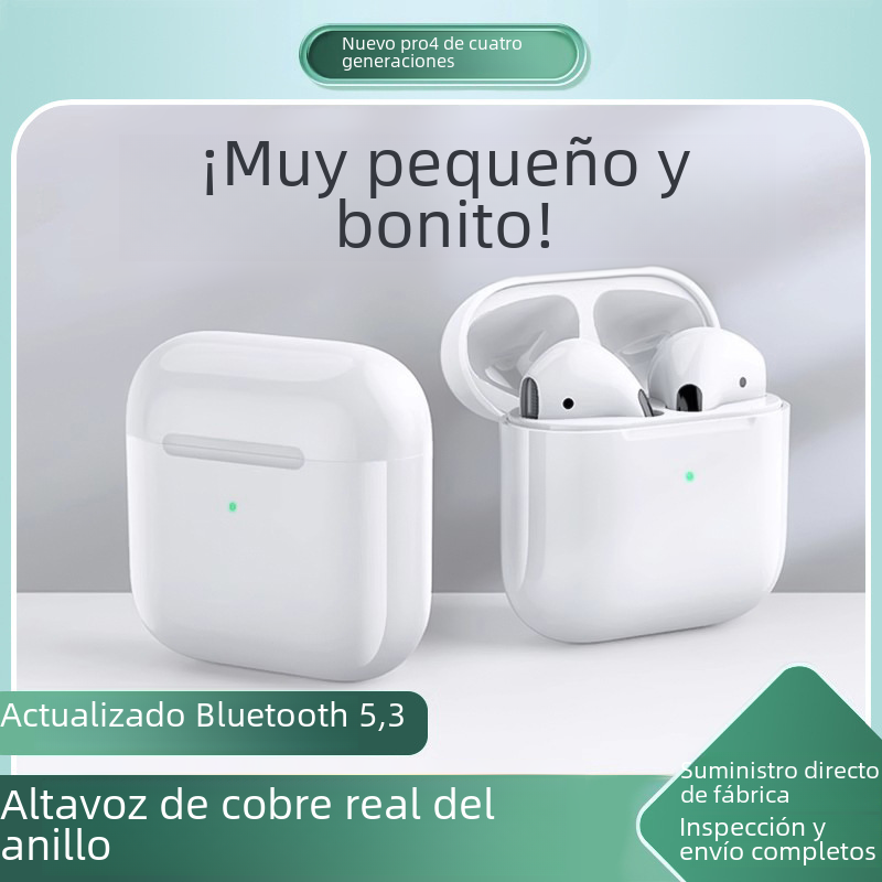 Pro4 True Wireless TWS Bluetooth Earbuds (Macaron)