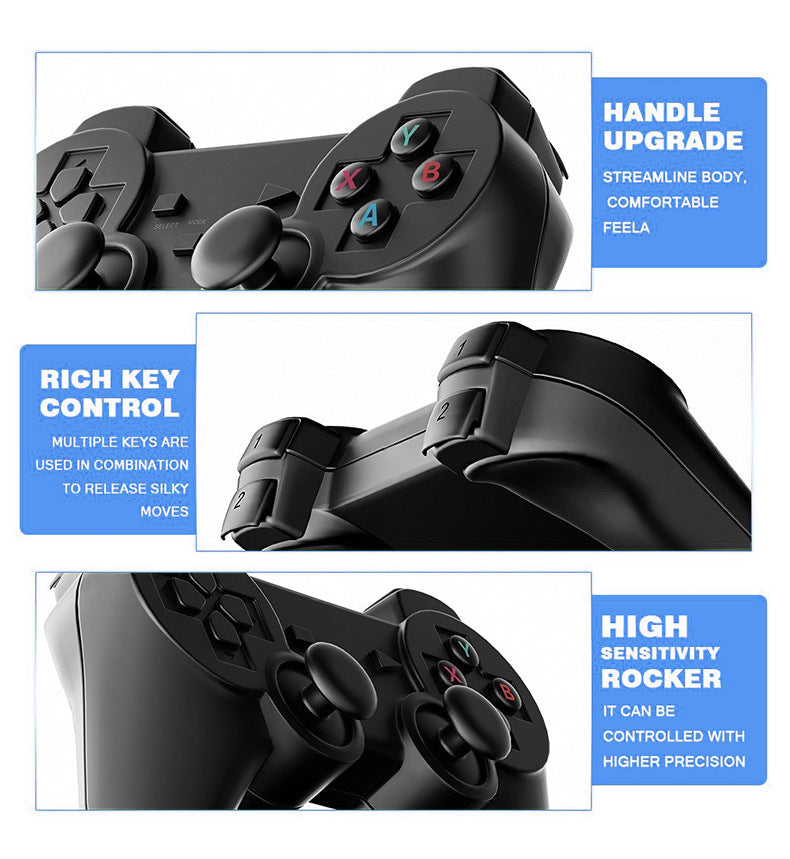 Retro TV Game Console with Dual Controllers (M8)
