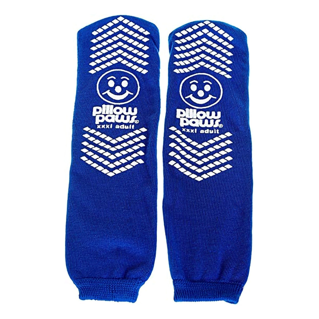 Pillow Paws® Ankle High Double Imprint Terries™ Slipper Socks, 3X-Large 1099-001