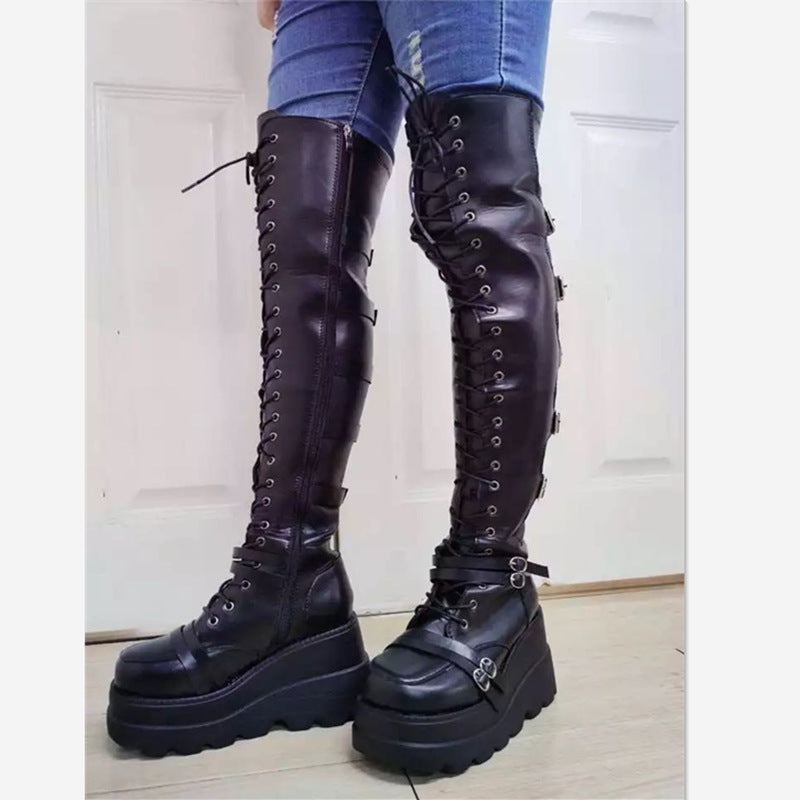Plus Size Over Knee Boots - 2020 Winter New Style