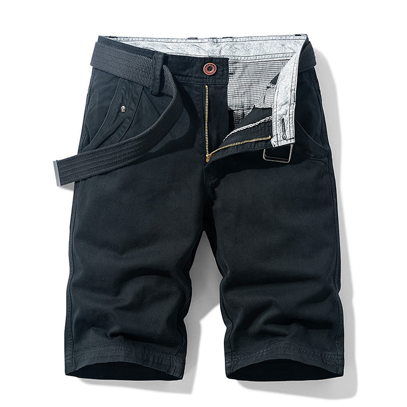 Men's Casual Cotton Five-Point Trendy Beach Shorts