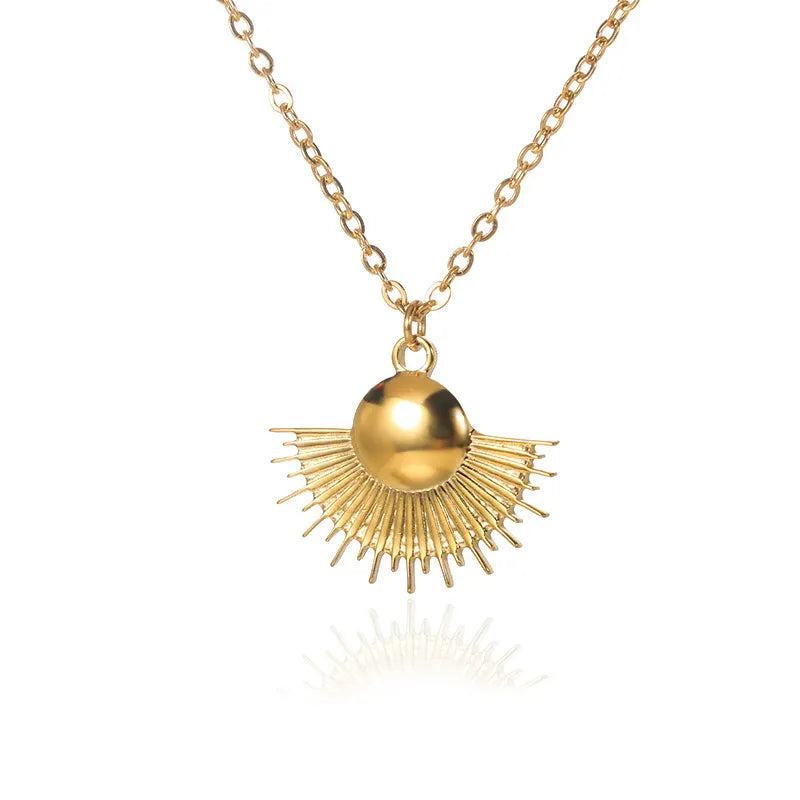 Clavicle Chain Simple Pendant Necklace