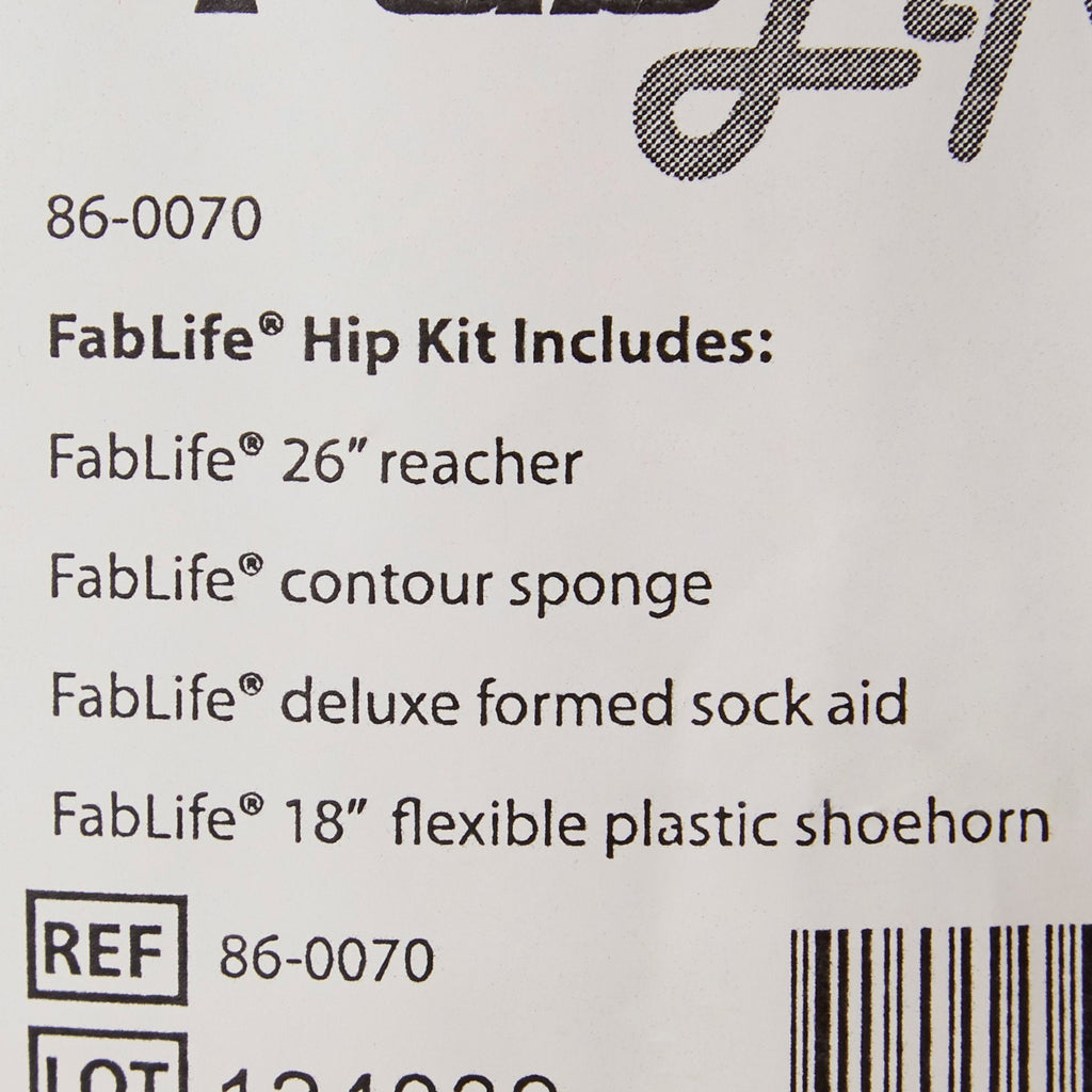 FabLife™ Hip Kit with 26 Inch Reacher and 18 Inch Plastic Shoehorn 86-0070