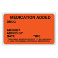 Shamrock Anesthesia Pre-Printed Label, 2.5 x 1.5 Inch SN-2001