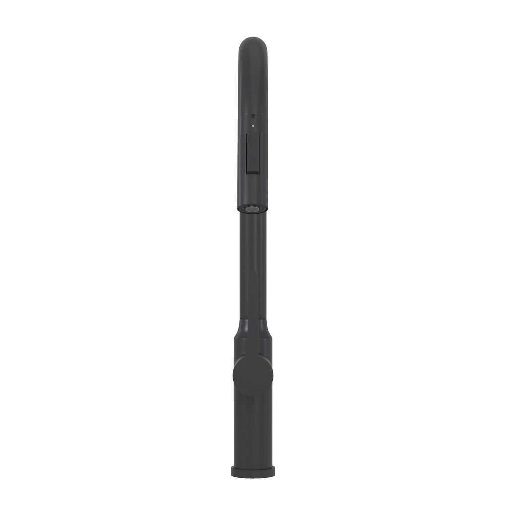 Bothwa Home 18.83' CUPC Certified Pull-down Kitchen Faucet (Matt Black Finish)