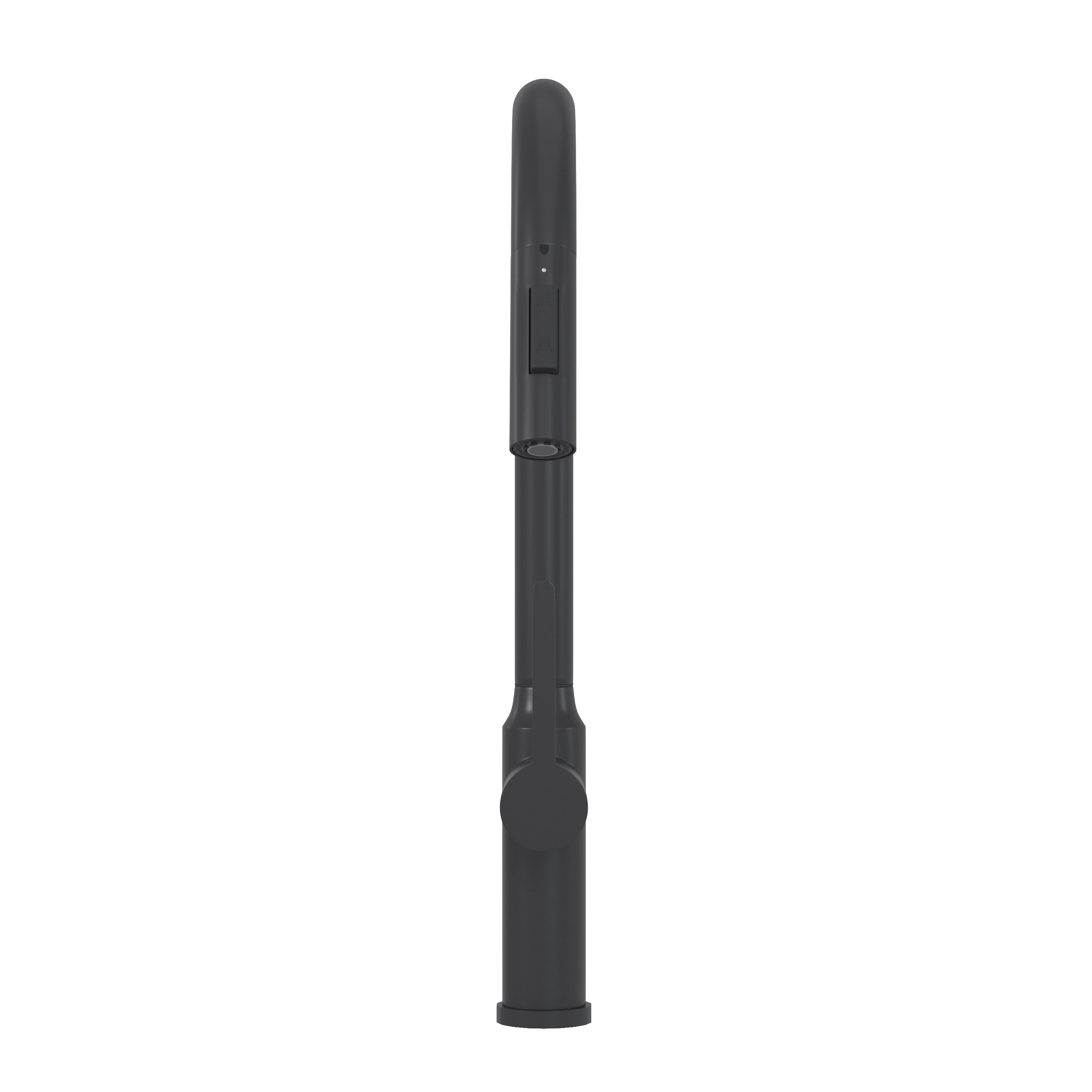 Bothwa Home 18.83' CUPC Certified Pull-down Kitchen Faucet (Matt Black Finish)