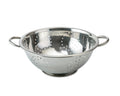 Vinod Stainless Steel Colander | 9.5 inches in Diameter | Dishwasher Friendly Strainer | Perforated Base | Suitable For Straining Fruits Vegetables Noodles Pasta Spaghetti | Steel Handles