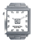 50mm2 (Silver/White) Watch