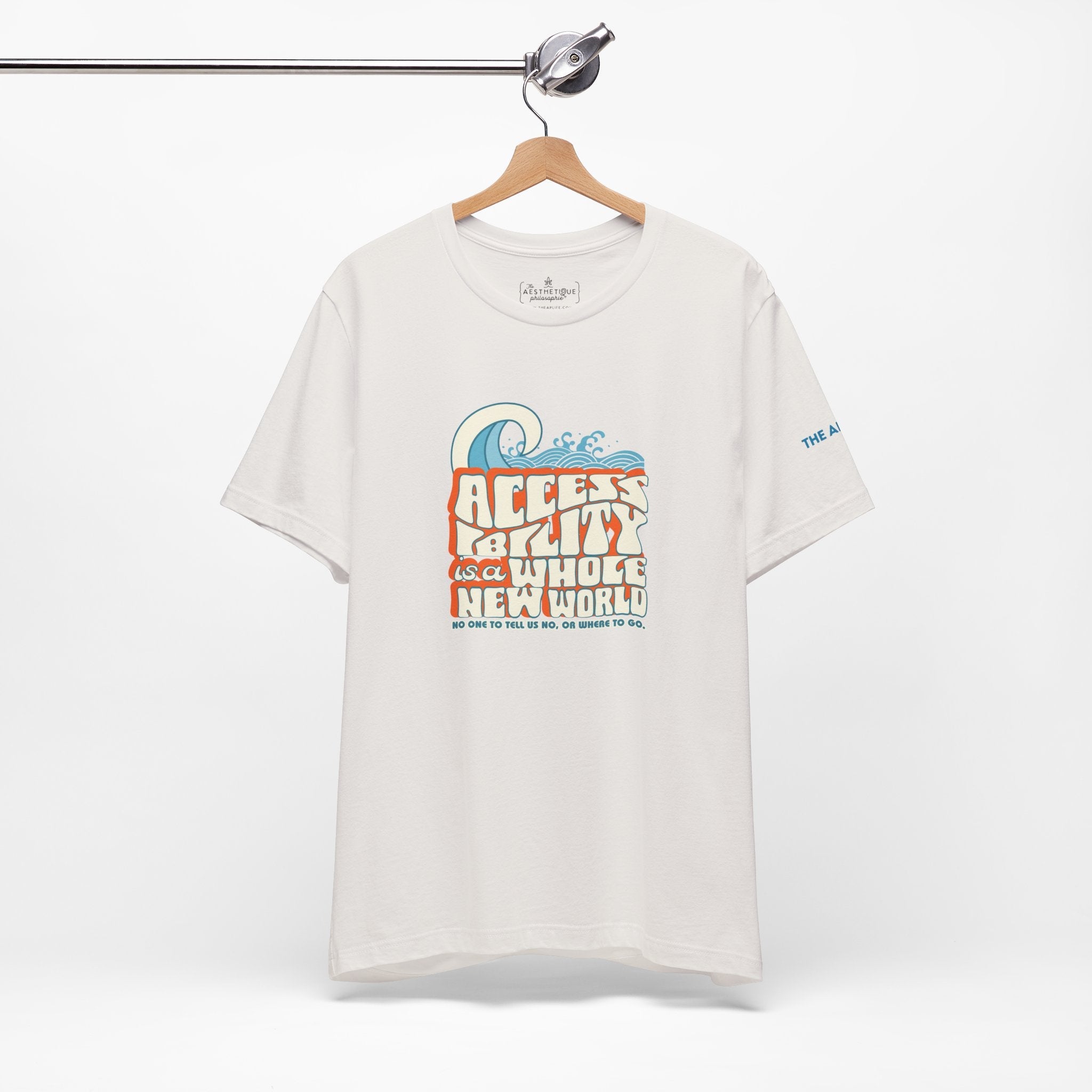 Accessibility Is A Whole New World - Fundraiser Adult Unisex Tee