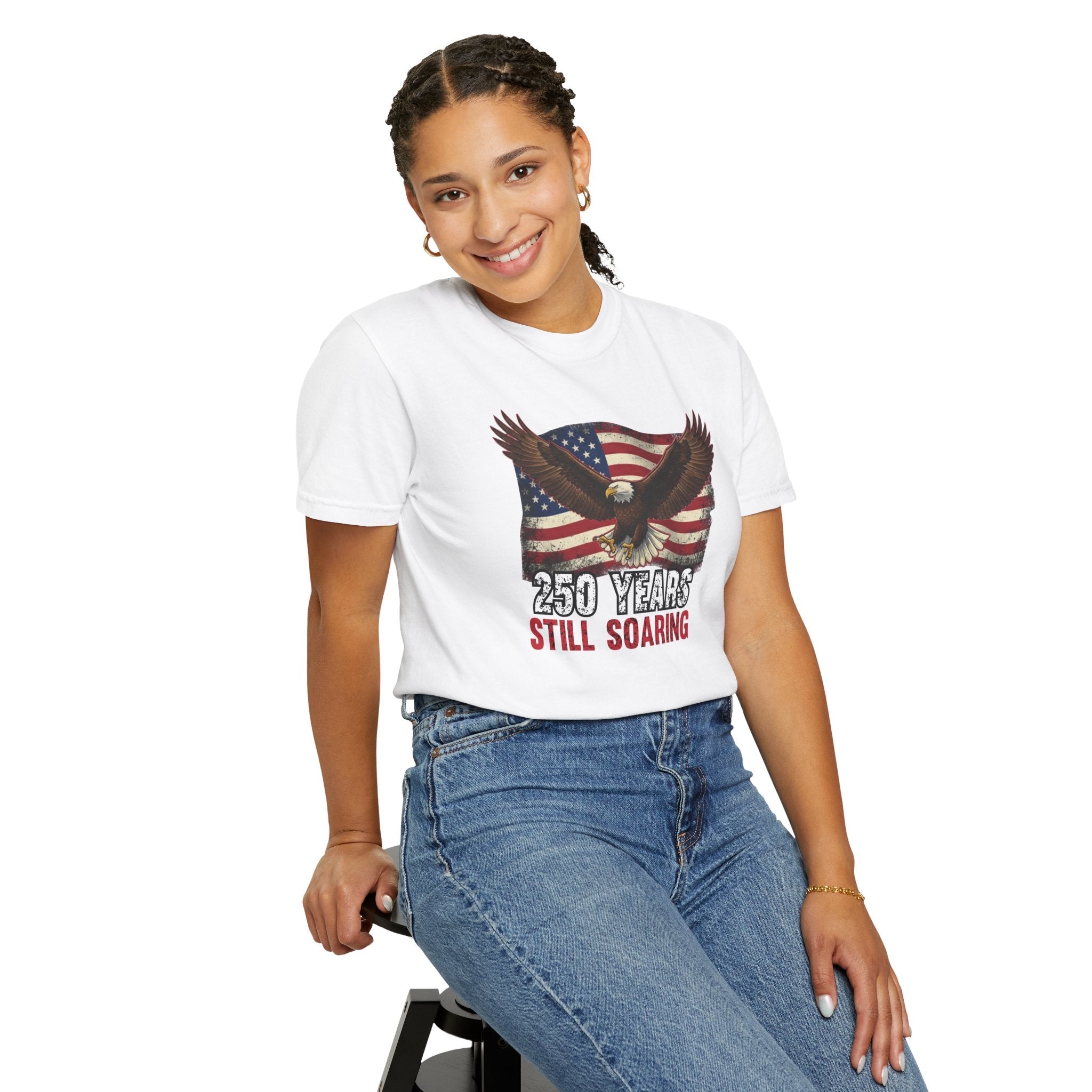 America 250 – “250 Years Still Soaring” Happy Birthday USA T-Shirt