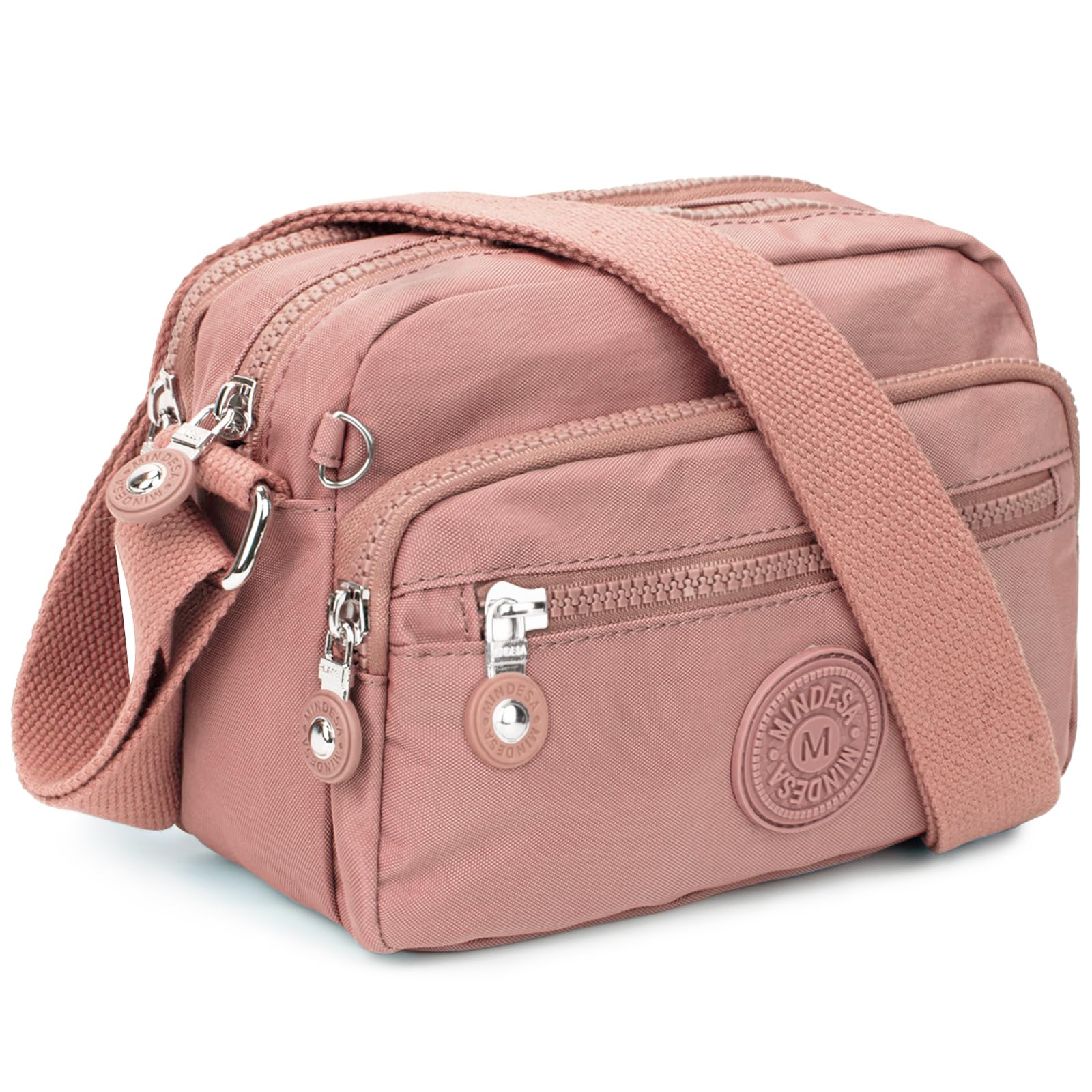 TEUEN Small Crossbody Bags for Women Nylon Waterproof Lightweight Crossbody Purse Casual Fashion Shoulder Bag Handbags