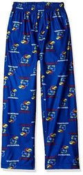 NCAA Kansas Jayhawks Toddler Team Color Printed Pant, Purple, Size 2T