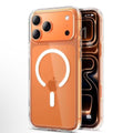 Clear Case for iPhone 17 Pro Max, Shockproof, Slim-Fit Cover, Military Grade Drop Protection, Transparent