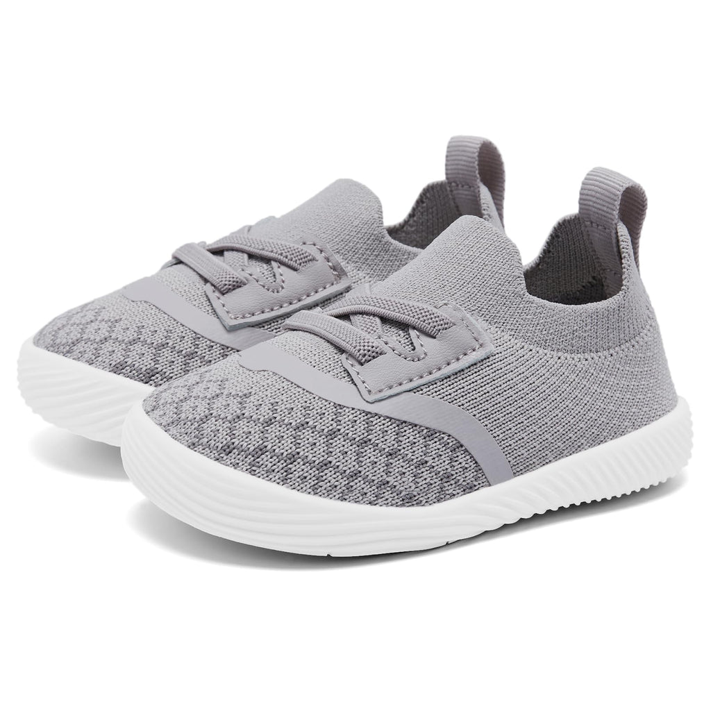 MORENDL Toddler Sneakers Baby Slip On Walking Shoes Non-Slip Breathable Boys & Girls Running Shoes Infant Tennis Shoes