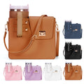 Purse for Stanley Cup Outdoor Portable Crossbody Water Cup Storage Bag with Stanley Purse Crossbody Bag for Stanley Bottle Bronze