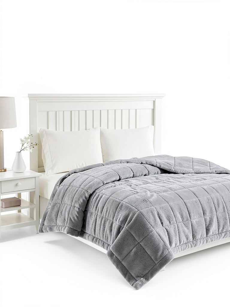 Madison Park Windom Down Alternative Blanket, Microfiber with 3M Scotchgard King