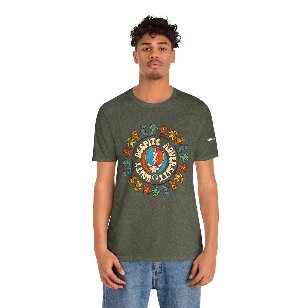 Unity Despite Adversity - Feeding America Fundraiser Tee - Unisex Jersey Short Sleeve Tee