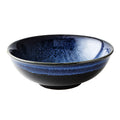 Japanese Glazed Ceramic Bowl Set for Noodles and Salad