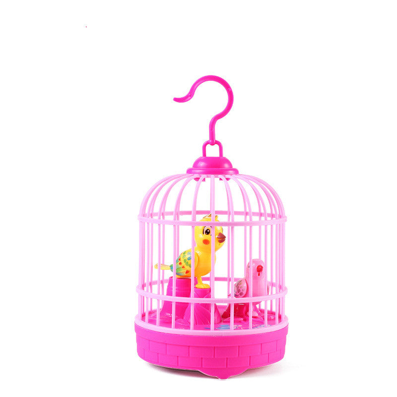 Sound Control Mini Birdcage Toy for Unique Experiences