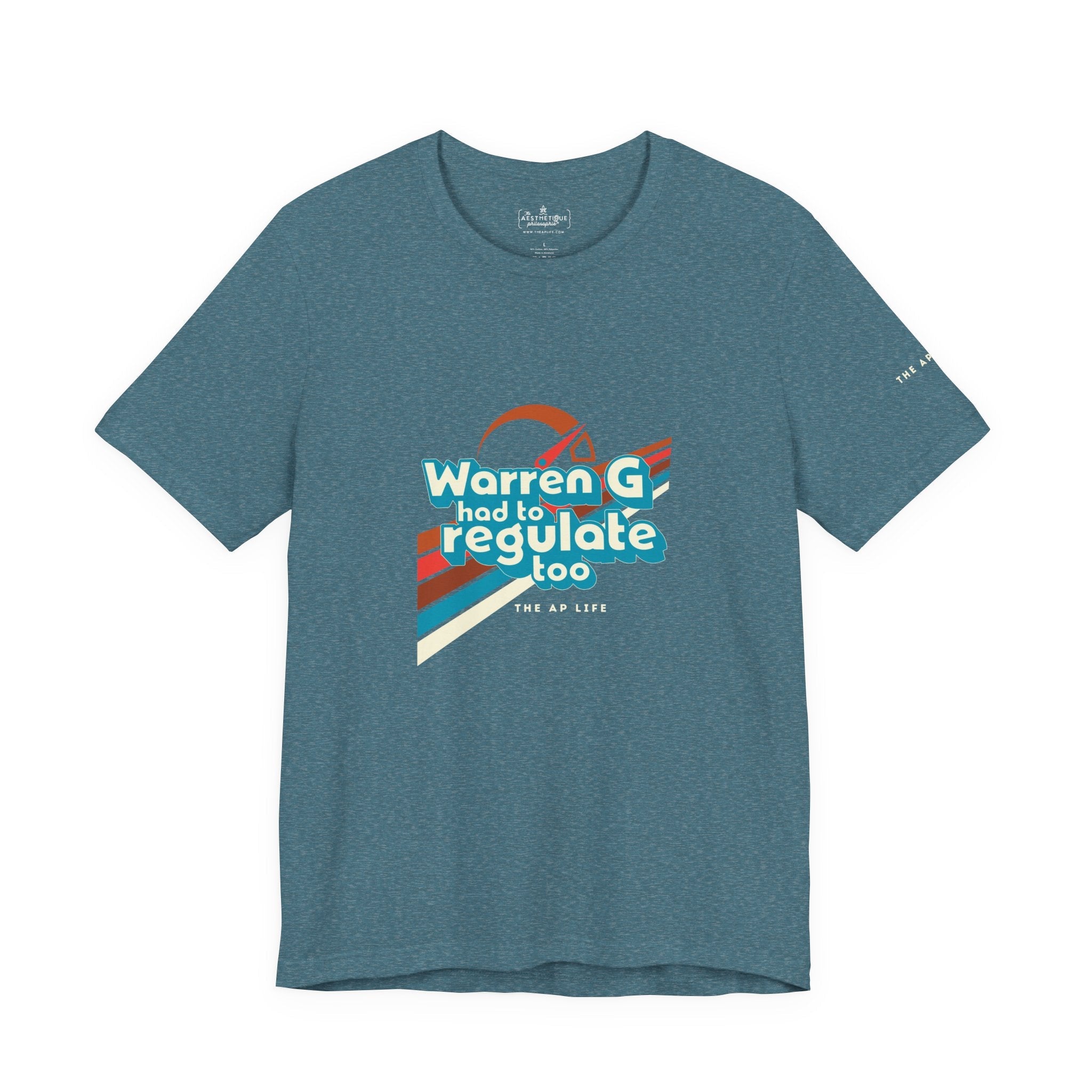 Warren G Had to Regulate Too - Adult Unisex Jersey Tee