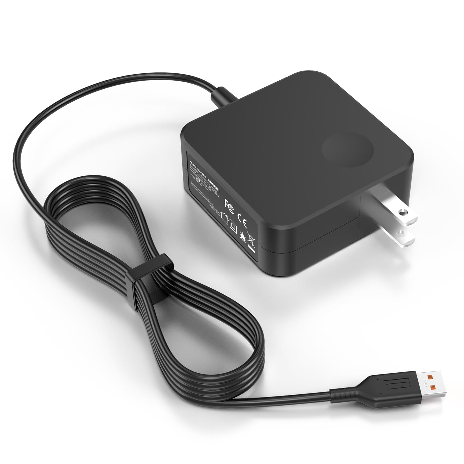 Futurebatt 65W Adapter Charger Cord for Lenovo Yoga 3 Pro 1370 13.3 Inch Ultrabook Yoga 3 11" 1170 Yoga 3 14 1470 Yoga 700 11 Yoga 700 14 Yoga 900 IFI ISE Yoga 900S 12ISK Ideapad 700s Miix 700