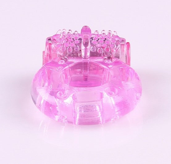 Men's Delay Vibrating Cock Ring - Adult Massage Toy