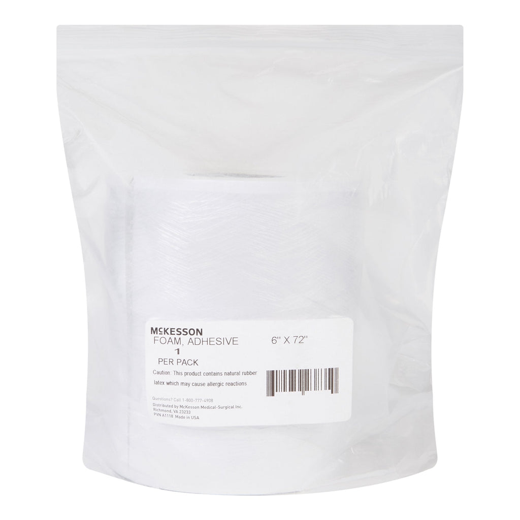 McKesson White Orthopedic Padding Roll, 6 x 72 Inch 9235