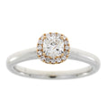 .62ct Diamond Diamond Eng Only 14KT 2 Tone Gold