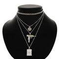 Layered Necklace and Clavicle Chain