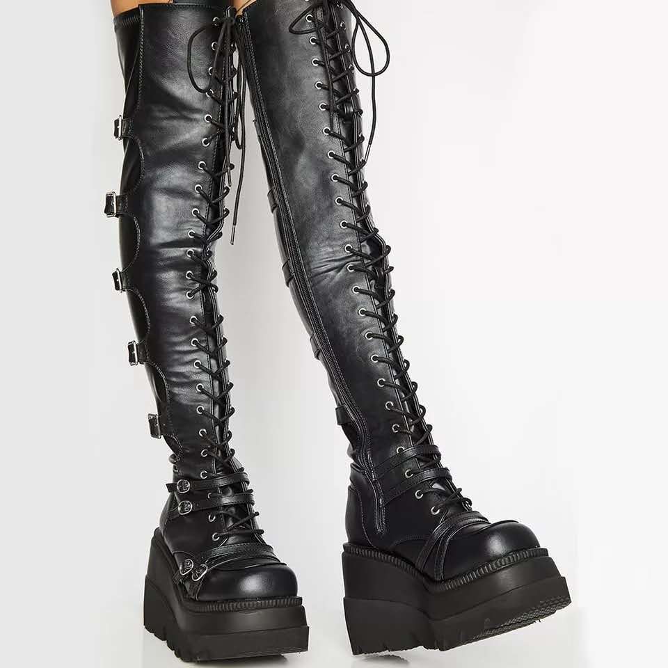 Plus Size Over Knee Boots - 2020 Winter New Style