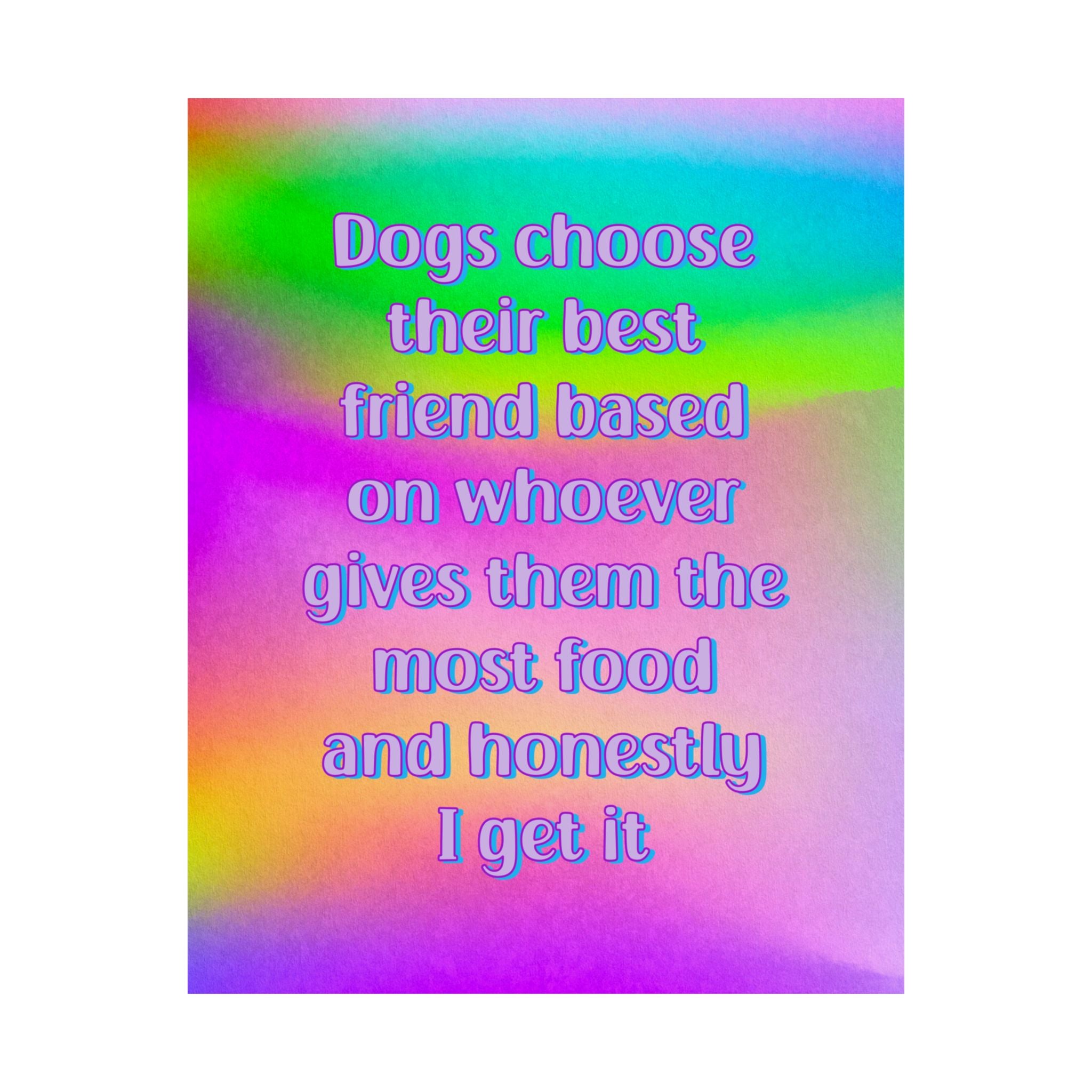 Bespattered Facade "Dog BFFs" Giclée Archival Matte Paper Prints