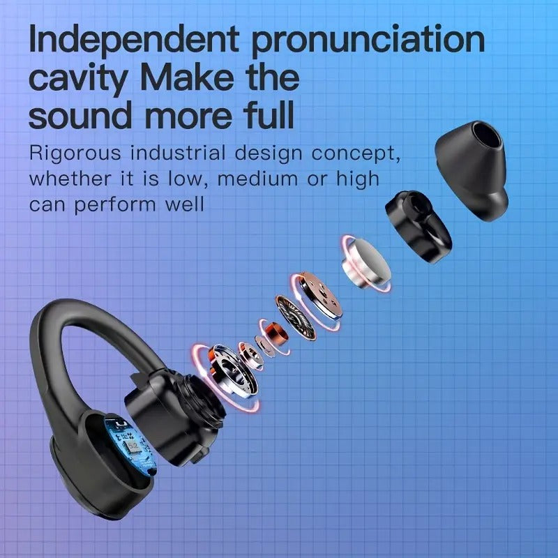 TWS Wireless Bluetooth Earbuds with ENC Noise Reduction