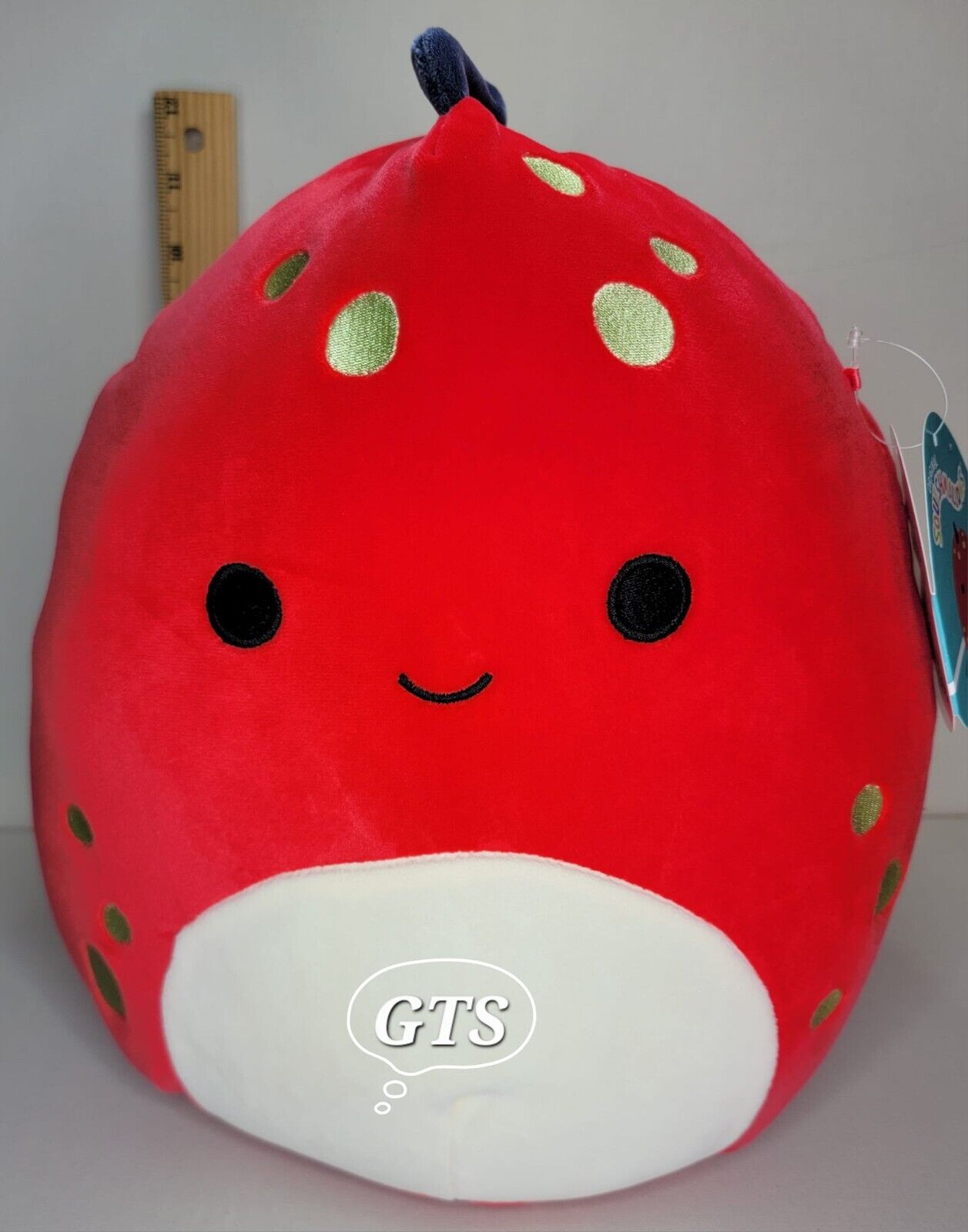 Squishmallows Dolan Red Dino with Spots 11 Plush Stuffed Animal Toy