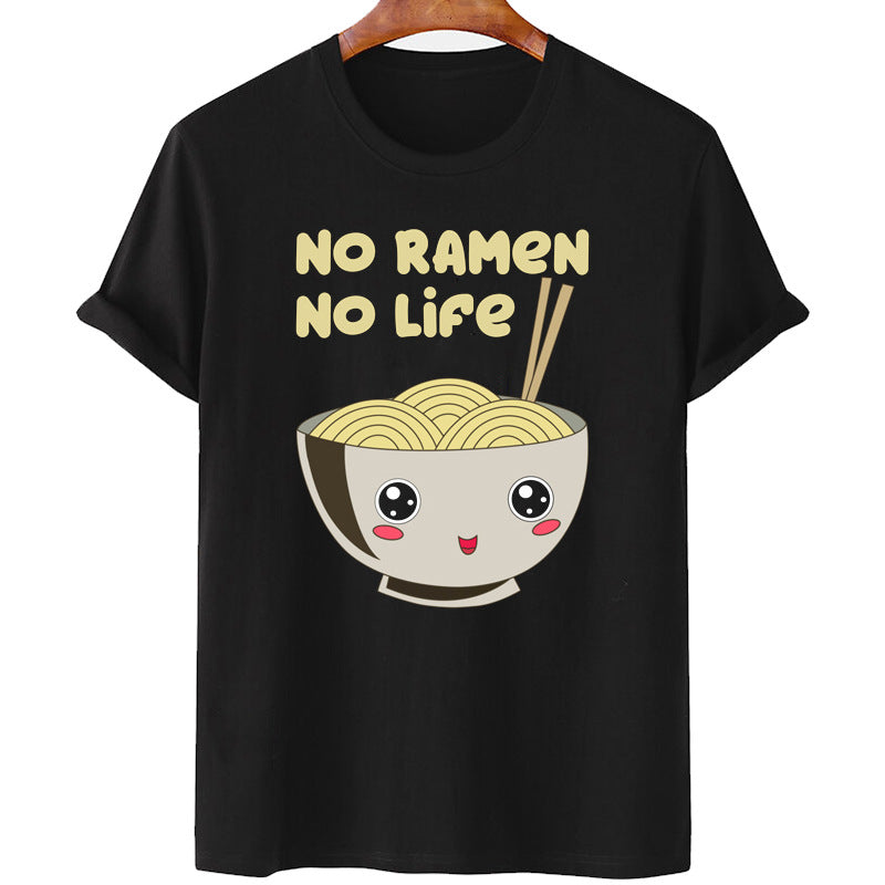 Kawaii Ramen Bowl Japanese Noodles T-Shirt