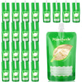 Maxcheck 200 Pcs Baby Food Pouches Bulk Disposable Baby Food Storage Pouches 6 oz Squeeze Pouches Green Pouch Filler Baby Food Storage Containers for Toddlers Babies Applesauce Yogurt and Puree