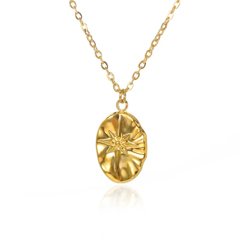 Clavicle Chain Simple Pendant Necklace