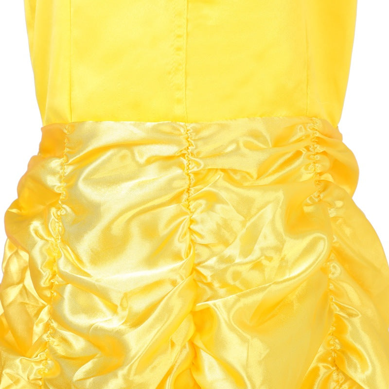 Belle Princess Dress for Girls Ages 3-12 Years Old