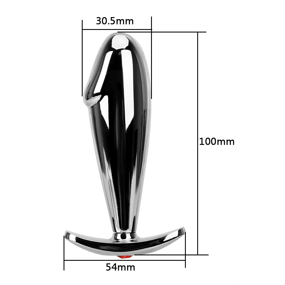Metal Anal Plug for Outdoor Wear - Unique Toy