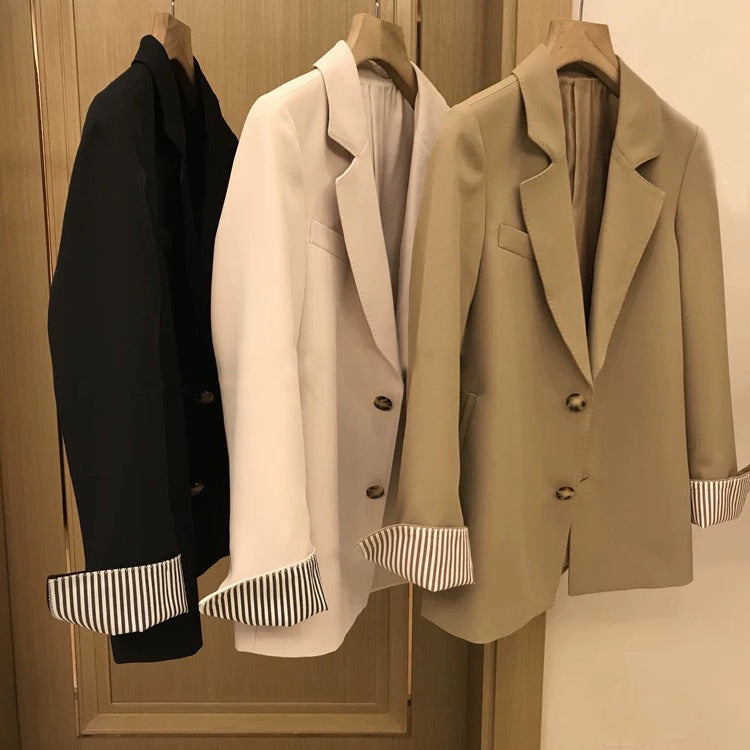 Loose-Fit Casual Blazer Jacket for Women - New Autumn