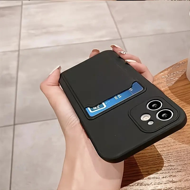 Protective Mobile Phone Case with Card Holder Sleeve