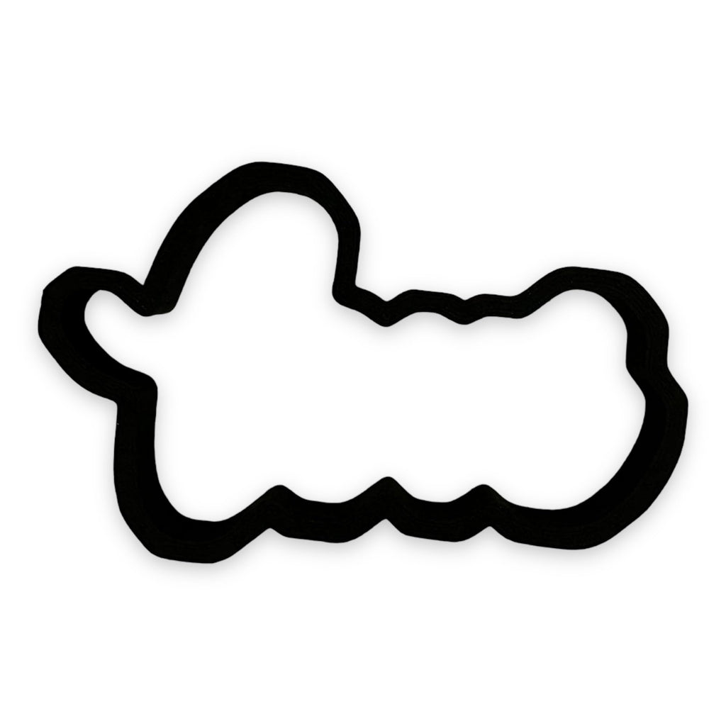 Love Word Outline Cookie Cutter (5 inch)