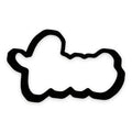 Love Word Outline Cookie Cutter (5 inch)