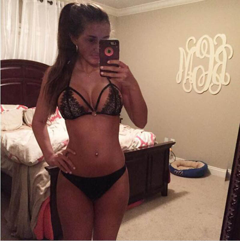 New European Women's Lingerie Deep V Bikini Set
