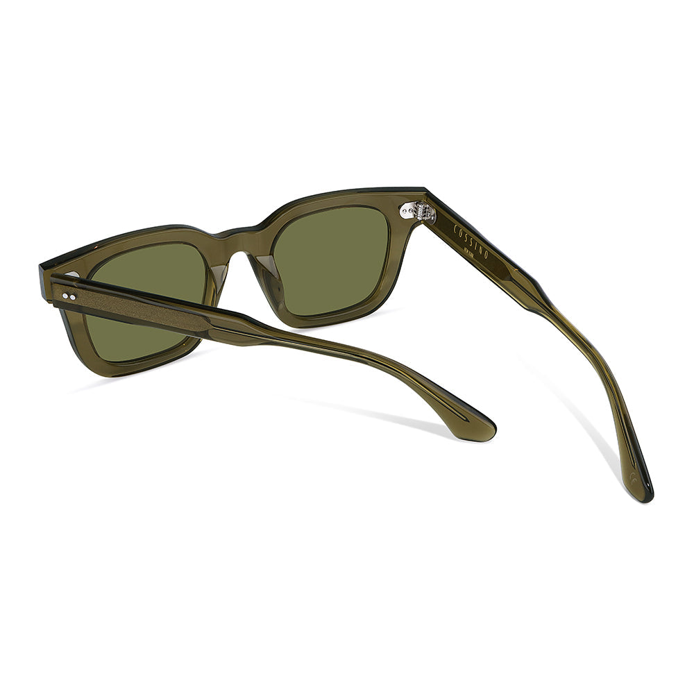 Cuadra 46mm Square Sunglasses | Green