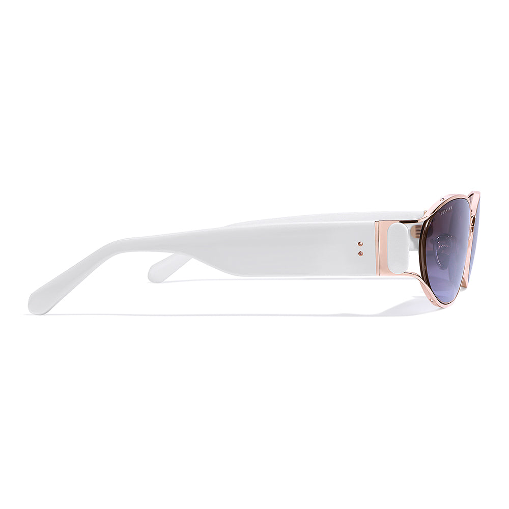 Bisou 60mm Oval Sunglasses | Purple