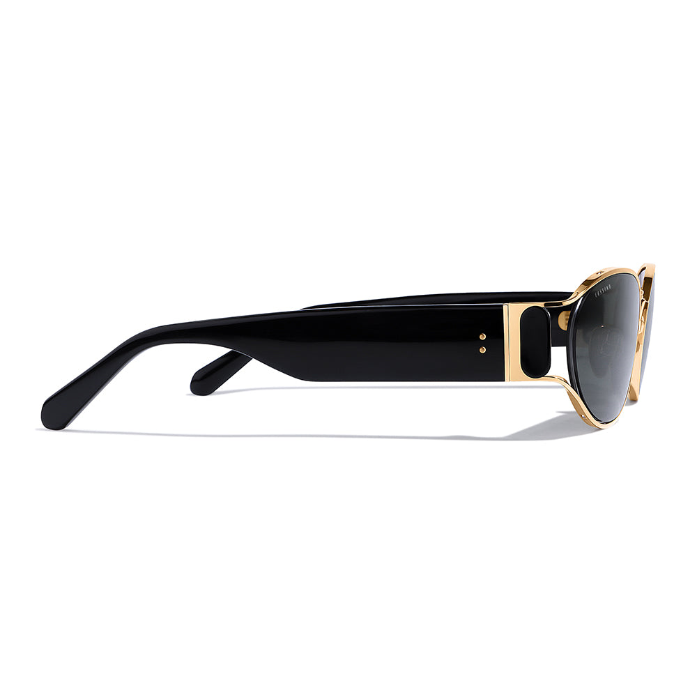 Bisou 60mm Oval Sunglasses | Black